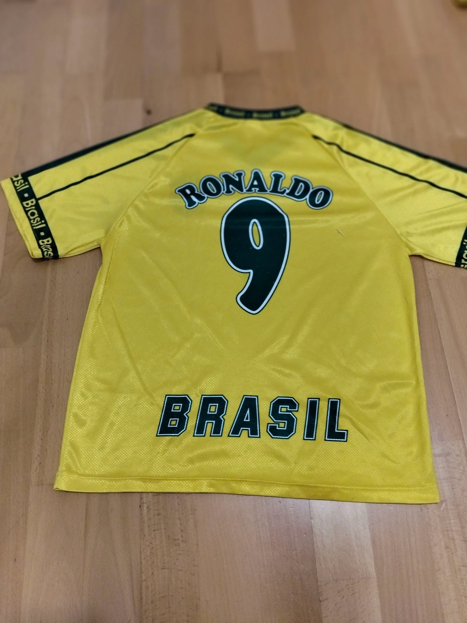 Camiseta Vintage Brasil Ronaldo